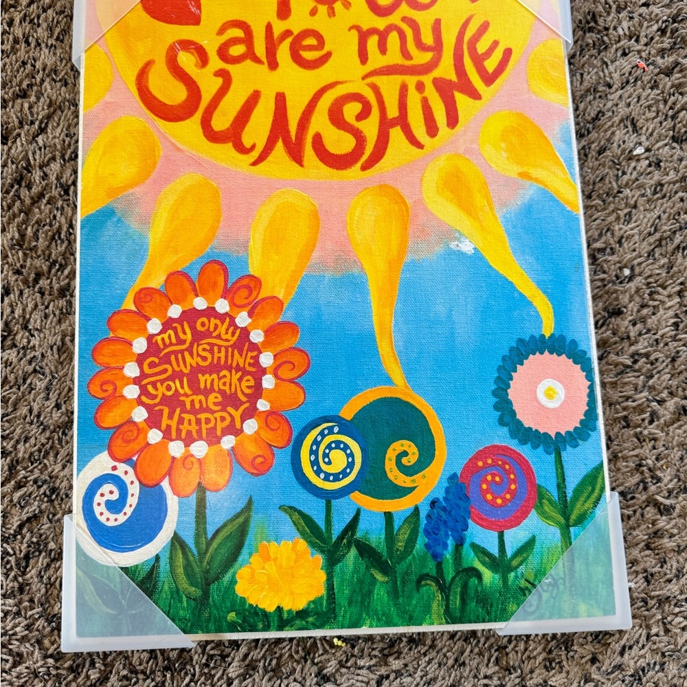 Colorful Sunshine Canvas Art